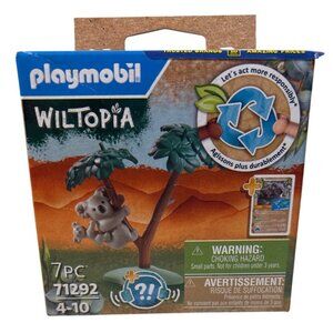 Playmobil Wiltopia Koala Family Playset Eco-Friendly 7-Piece Set 71729 Ages 4-10